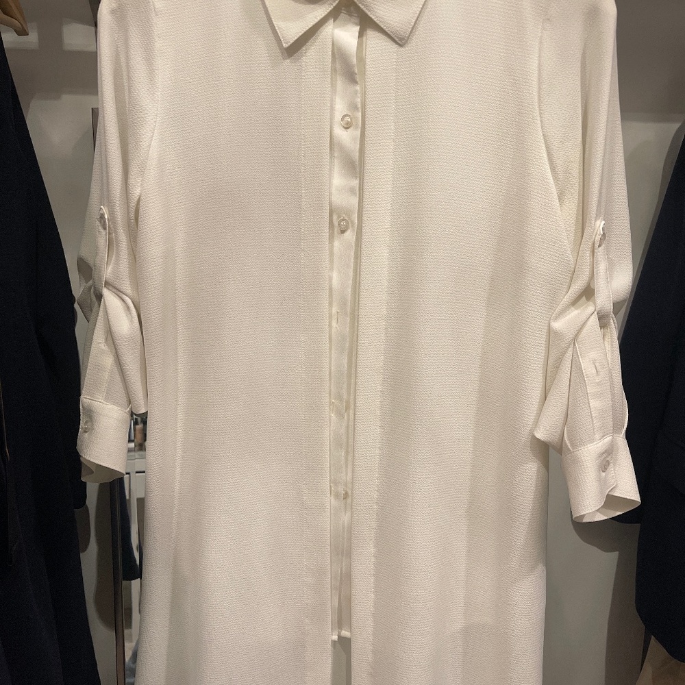 White Calvin Klein Blouse